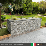 Porcelain Wall Cladding - Natura Split Face Range
