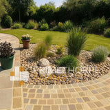 Raj Green Sandstone Cobble Setts - 100x100mm