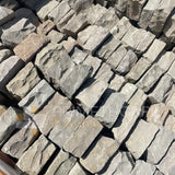 Raj Green Sandstone Cobble Setts - 100x100mm