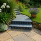 Black Limestone - Bullnosed Rounded Front Edge