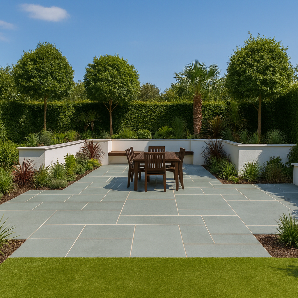 Kota Blue Limestone Paving
