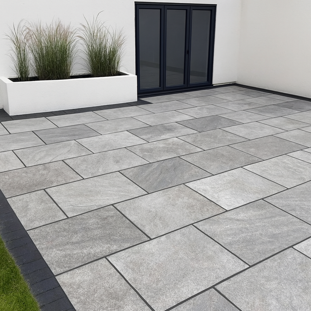 Antique Grey Porcelain Paving
