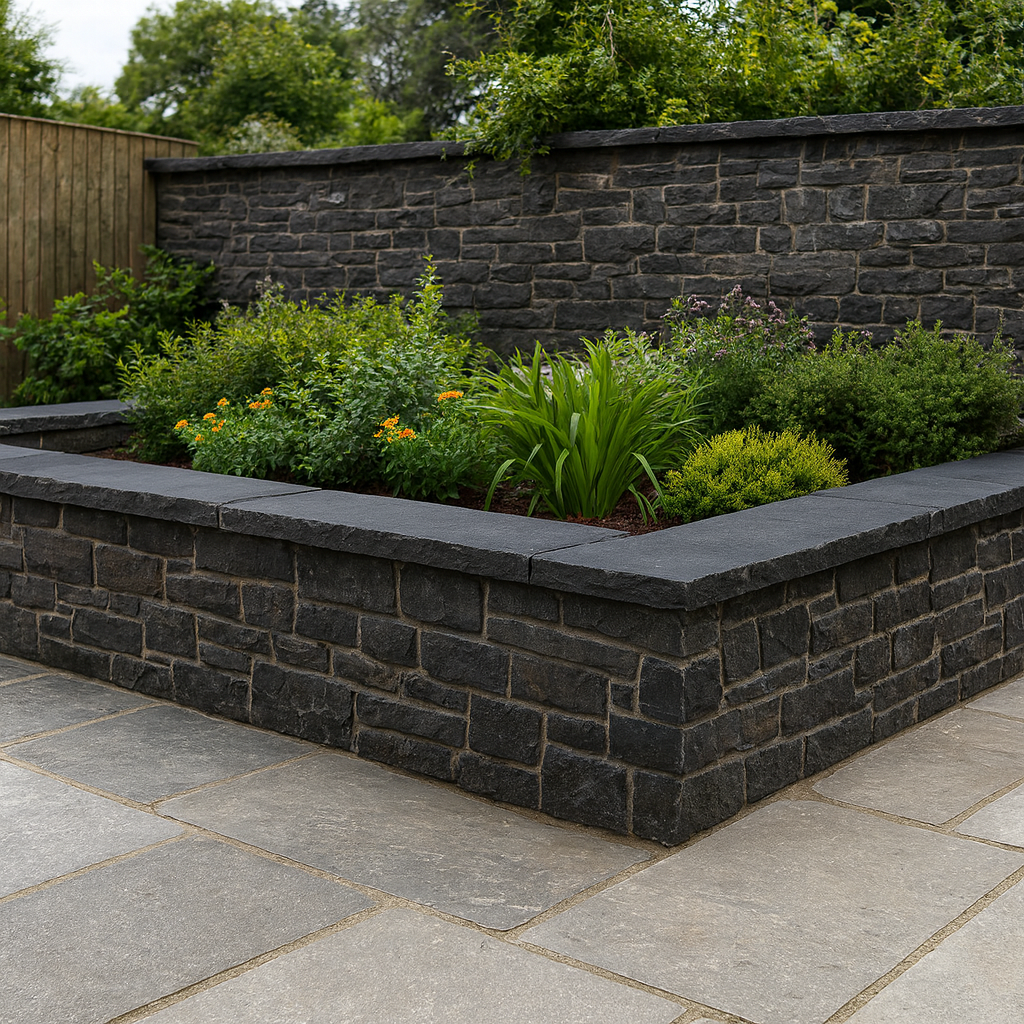 Black Limestone - Coping Stones - Dressed Edge