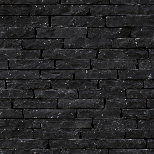 Black Limestone Walling Stone