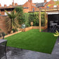 Kota Black Limestone Cobble Setts - 200x100mm