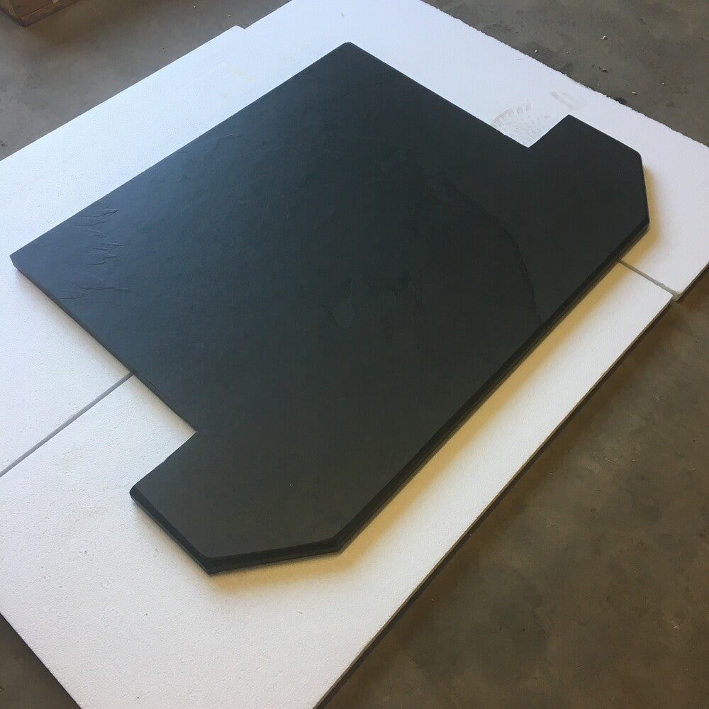 Slate Fireplace Hearth - Cut to any Shape + Any Size