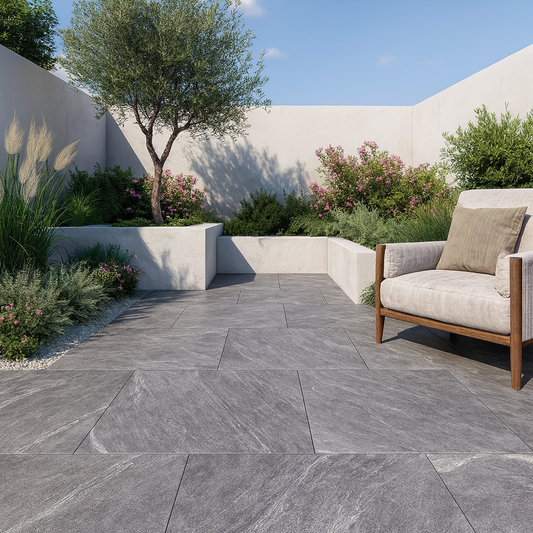 Cardosa Anthracite Porcelain Paving