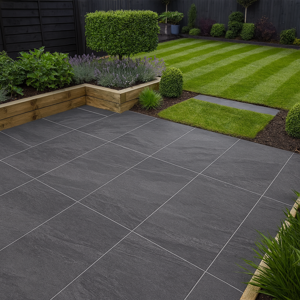 Cathedral Anthracite Porcelain Paving