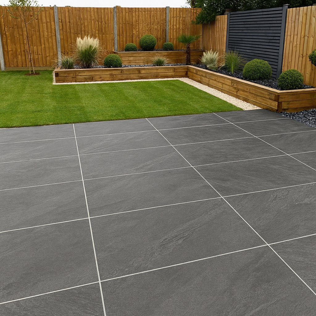 Cathedral Anthracite Porcelain Paving