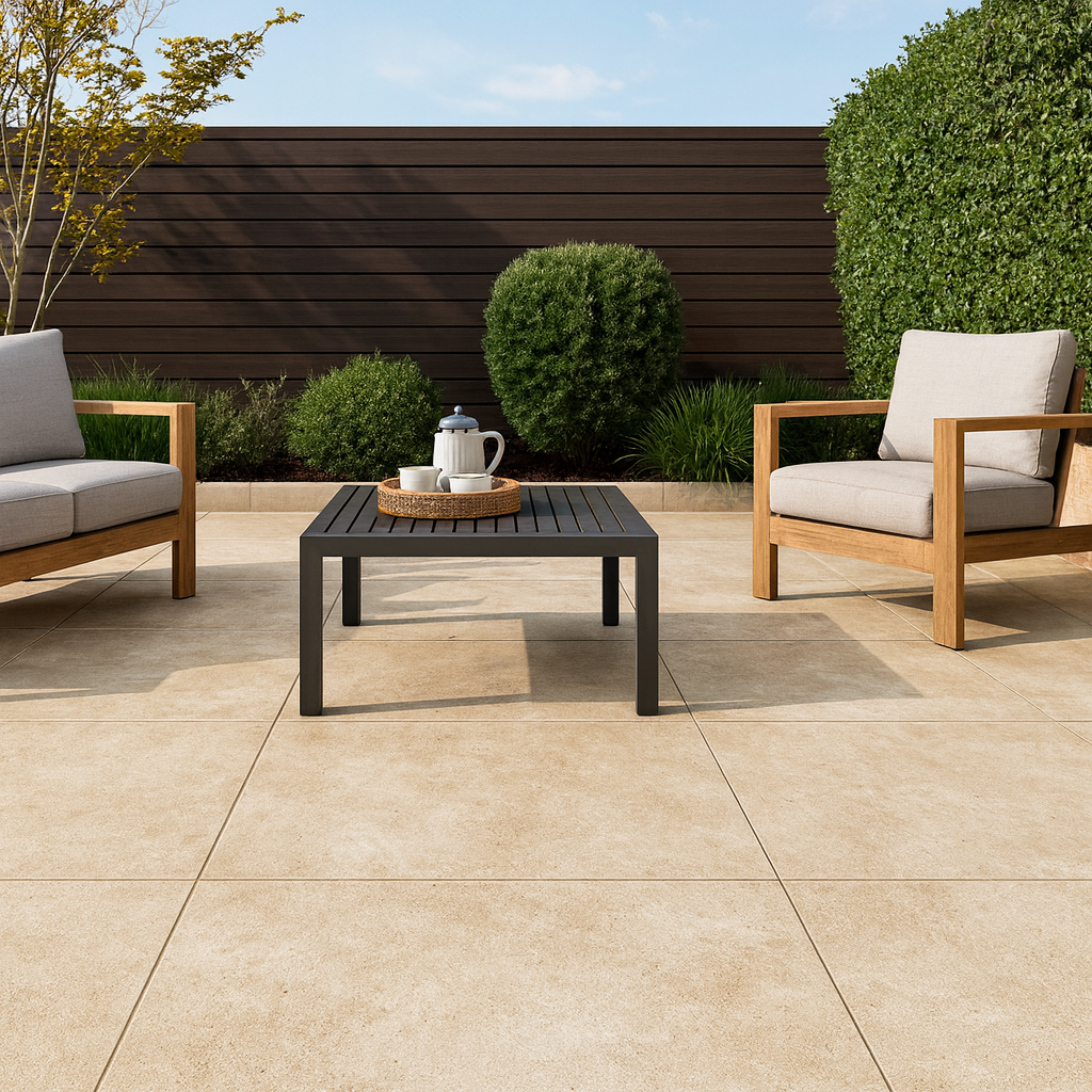 Colosseo Beige Porcelain Paving