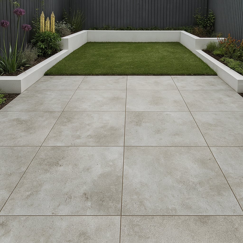 Colosseo Grey Porcelain Paving