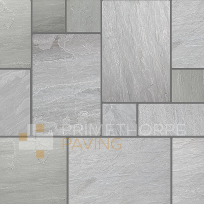 Kandla Grey Sandstone Paving
