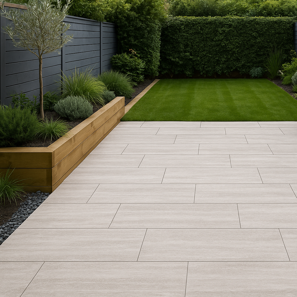 Dolomia White Porcelain Paving