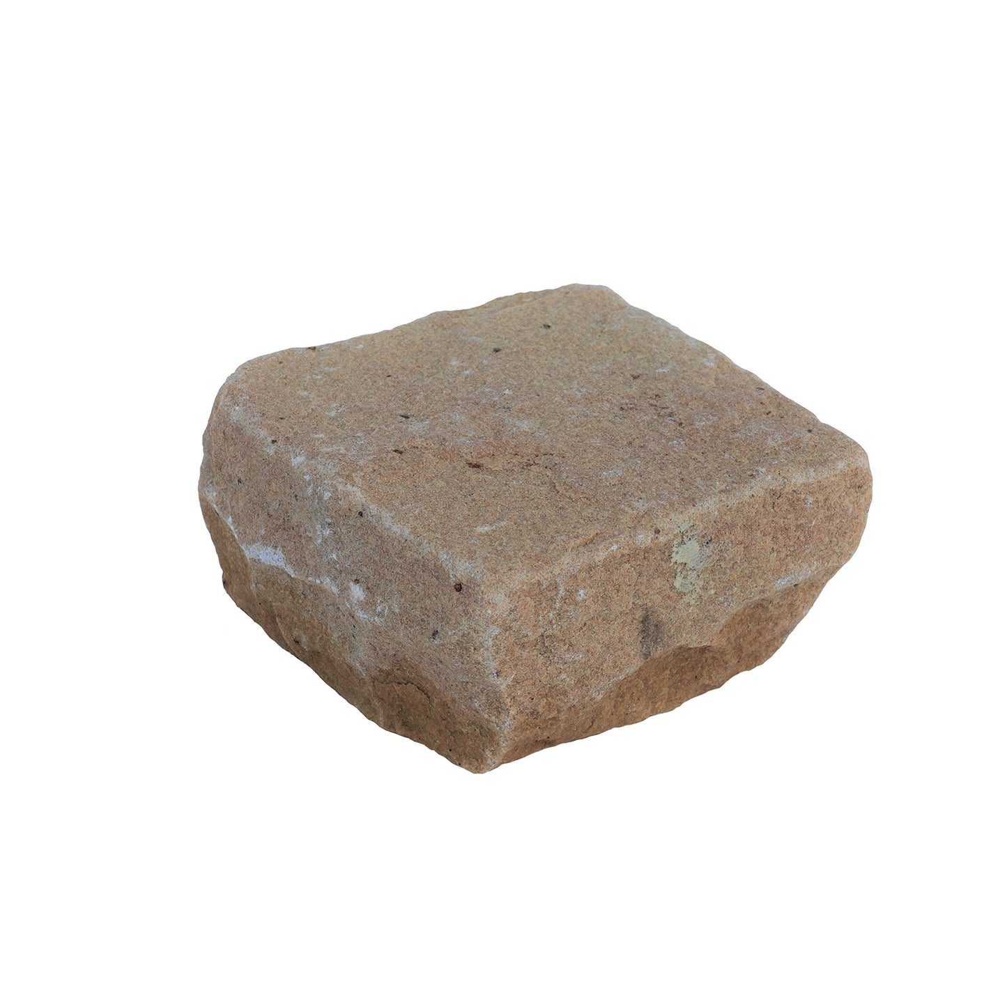 Fossil Mint Sandstone Cobble Setts - 100x100mm