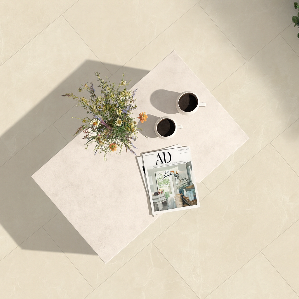 Frame Beige Porcelain Paving
