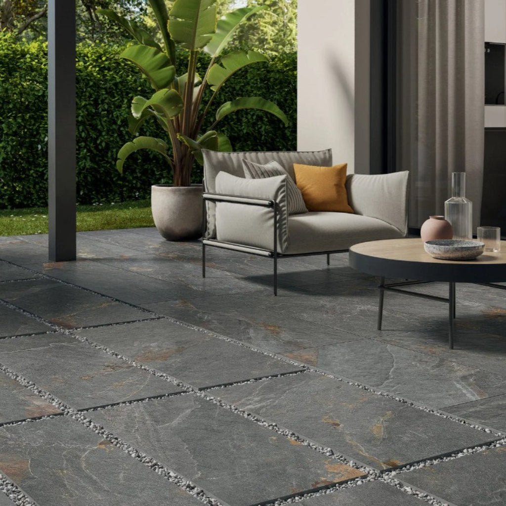 Frame Rustic Porcelain Paving
