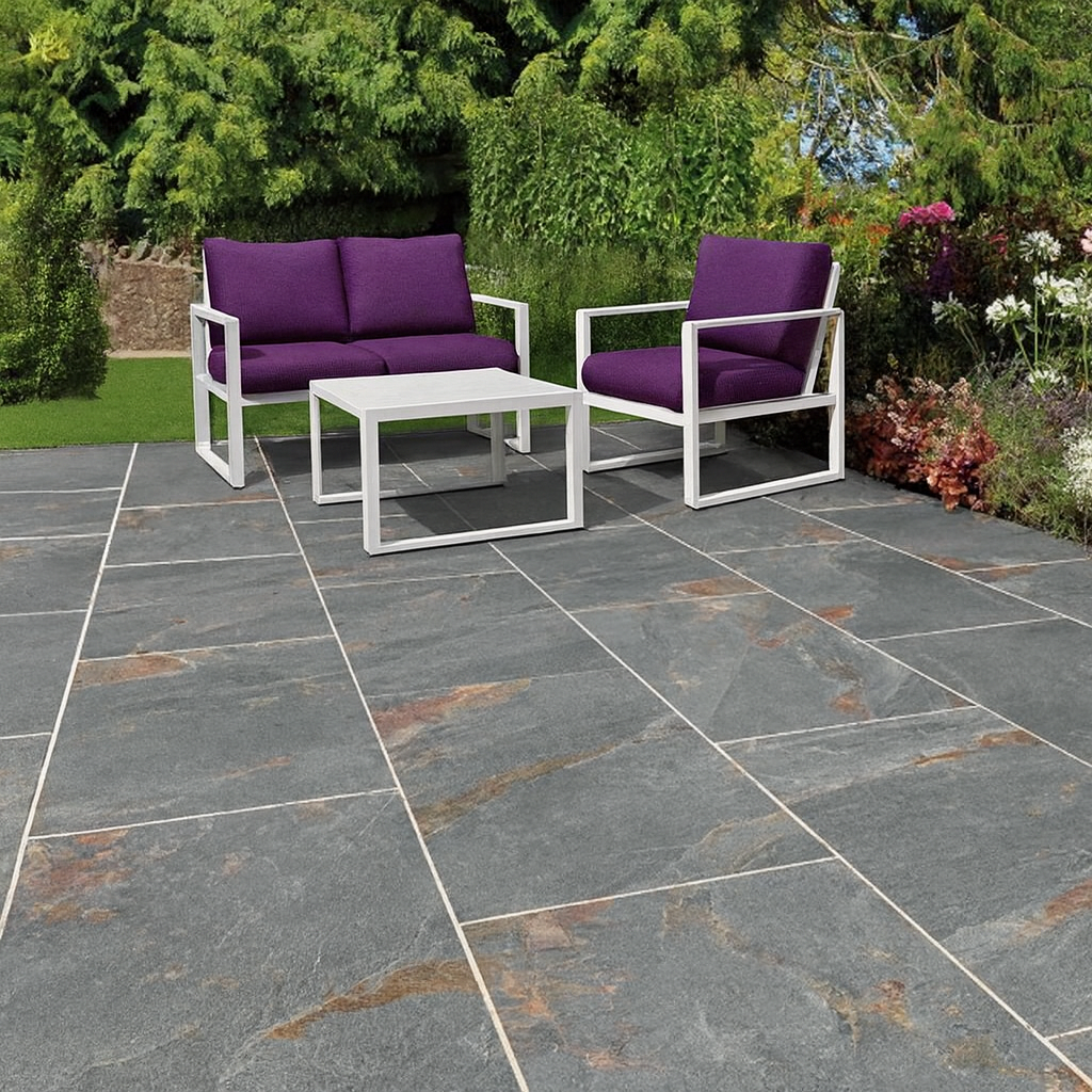 Frame Rustic Porcelain Paving
