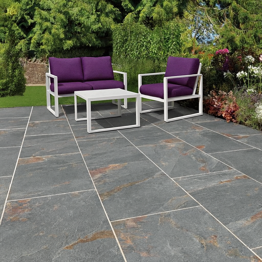 Frame Rustic Porcelain Paving