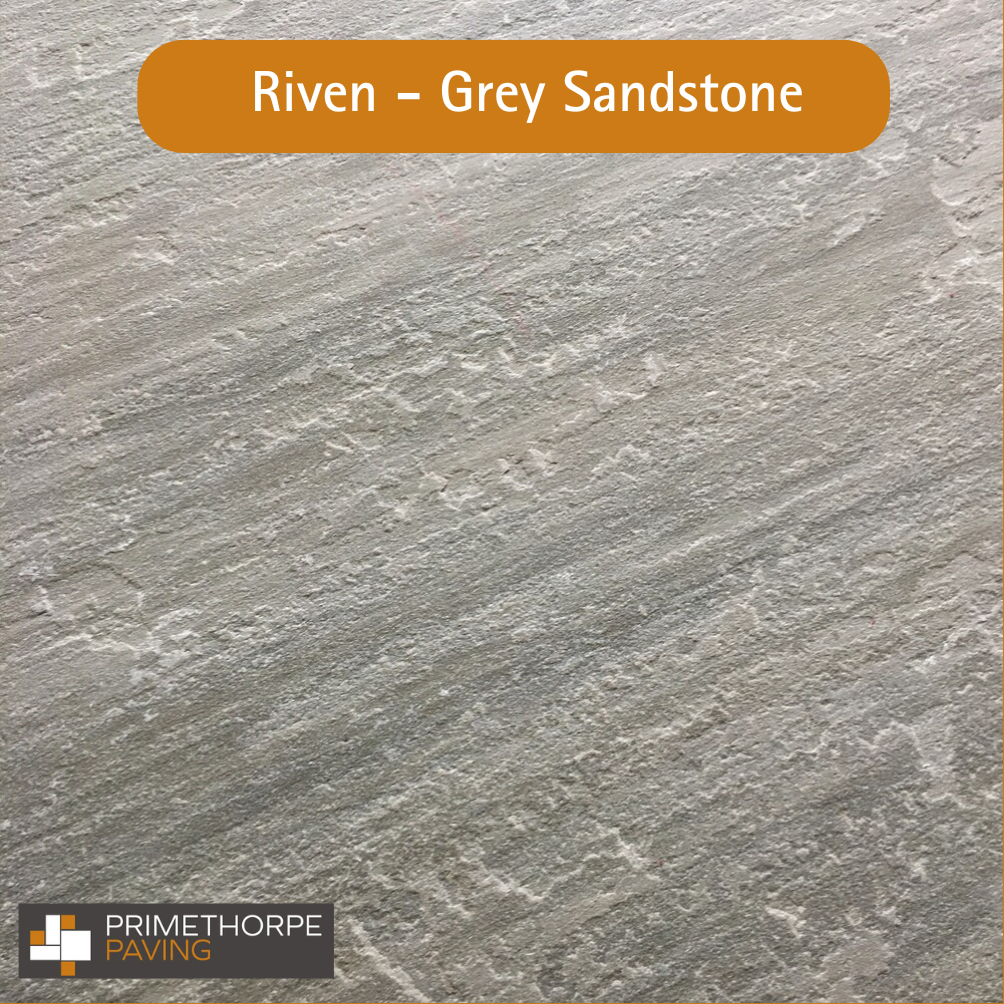 30mm - Grey Sandstone (Riven) - Cut to Shape + Size