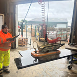 Black Honed Granite Hearth – Cut to Size and Shape