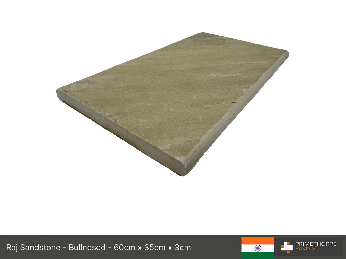 Raj Green Sandstone - Coping Stones - Rounded Edge