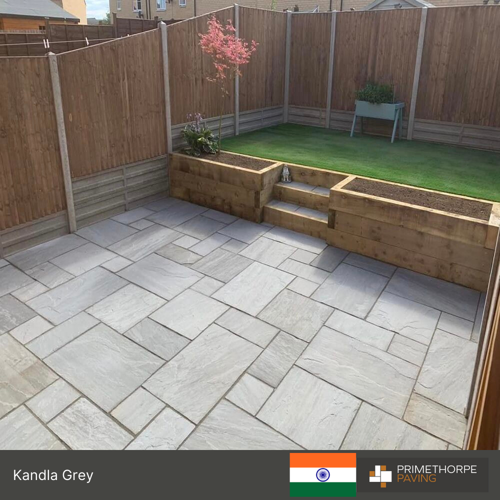 Kandla Grey (22mm) - Mixed Sizes - Price Per m²