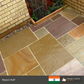 Rippon Buff - Sandstone Paving (22mm) – 90 x 60