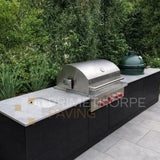 Porcelain - Grey Outdoor Kitchen Worktop - Ready Made - 1800x800mm