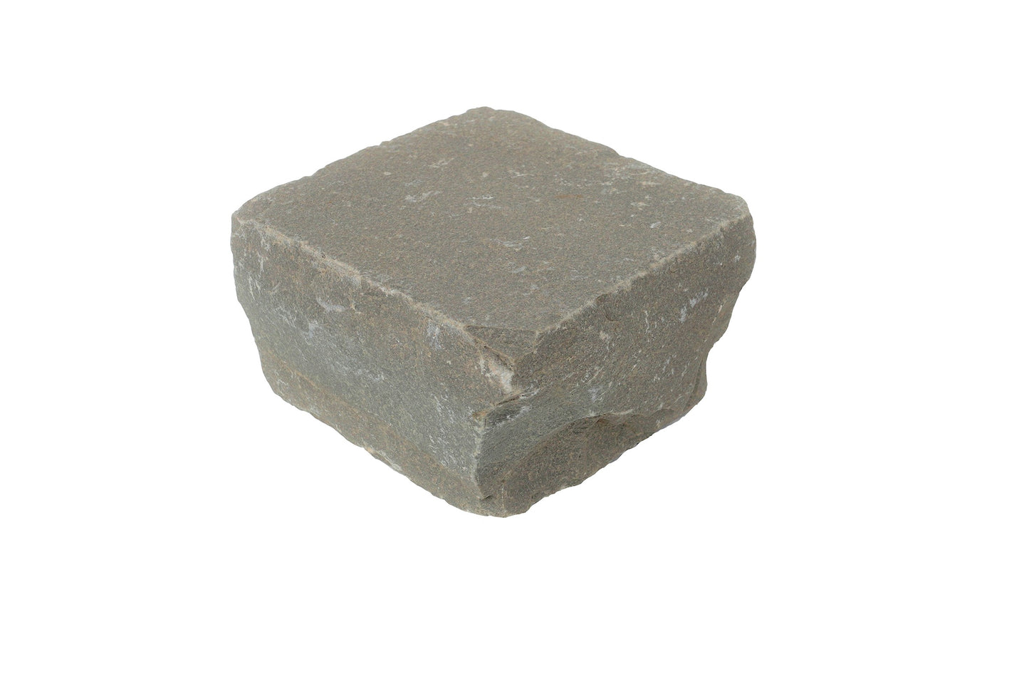Raj Green Sandstone Cobble Setts - 100x100mm
