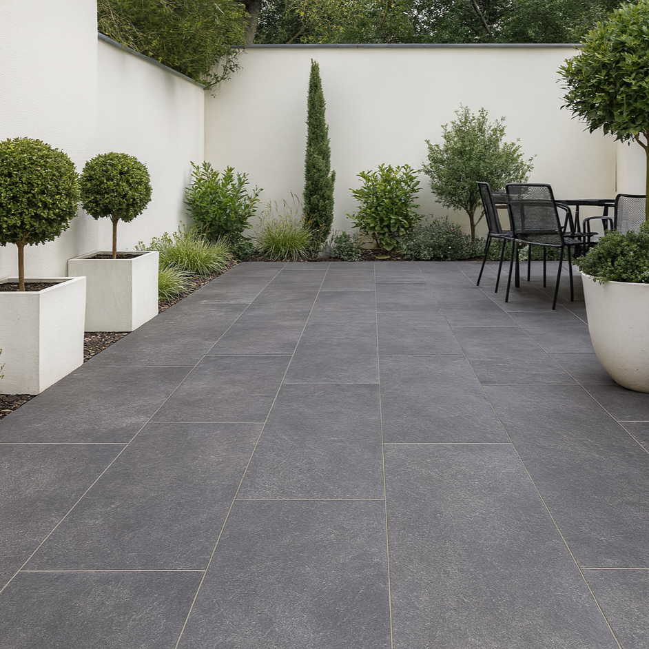 Regale Anthracite Porcelain Paving