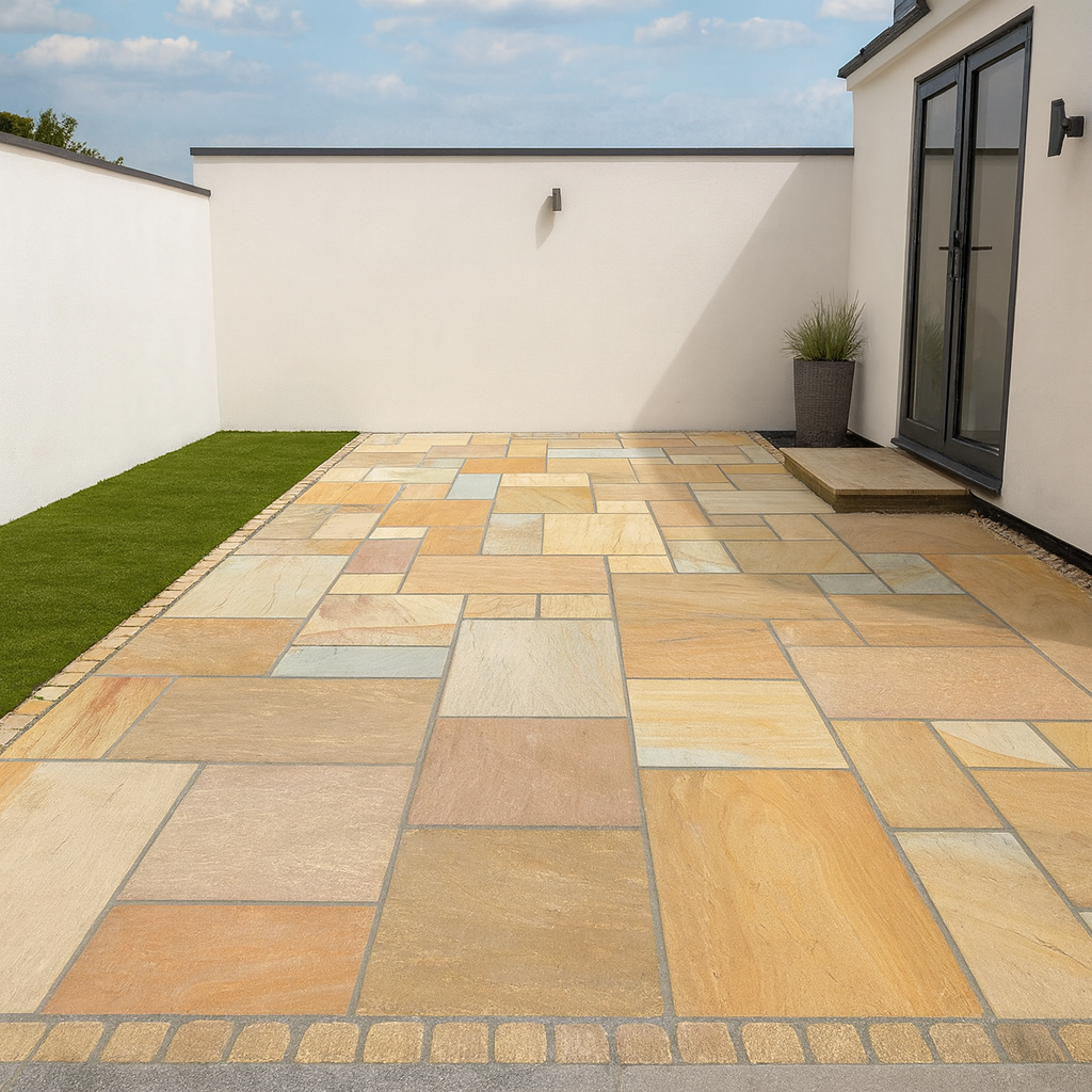 Rippon Buff Sandstone Paving