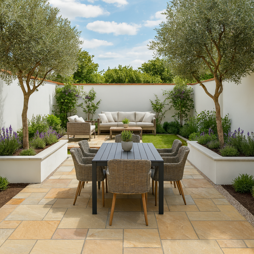 Rippon Buff Sandstone Paving