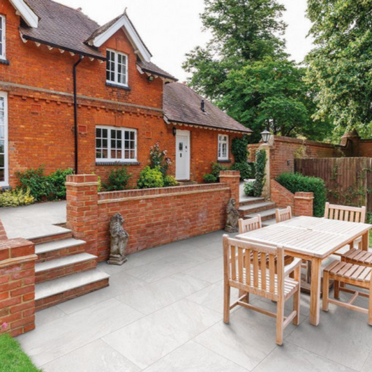 Rock White Porcelain Paving