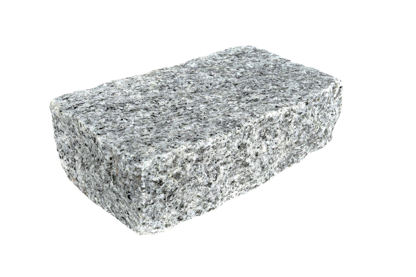 Silver Grey Granite Cobble Setts - 200x100mm