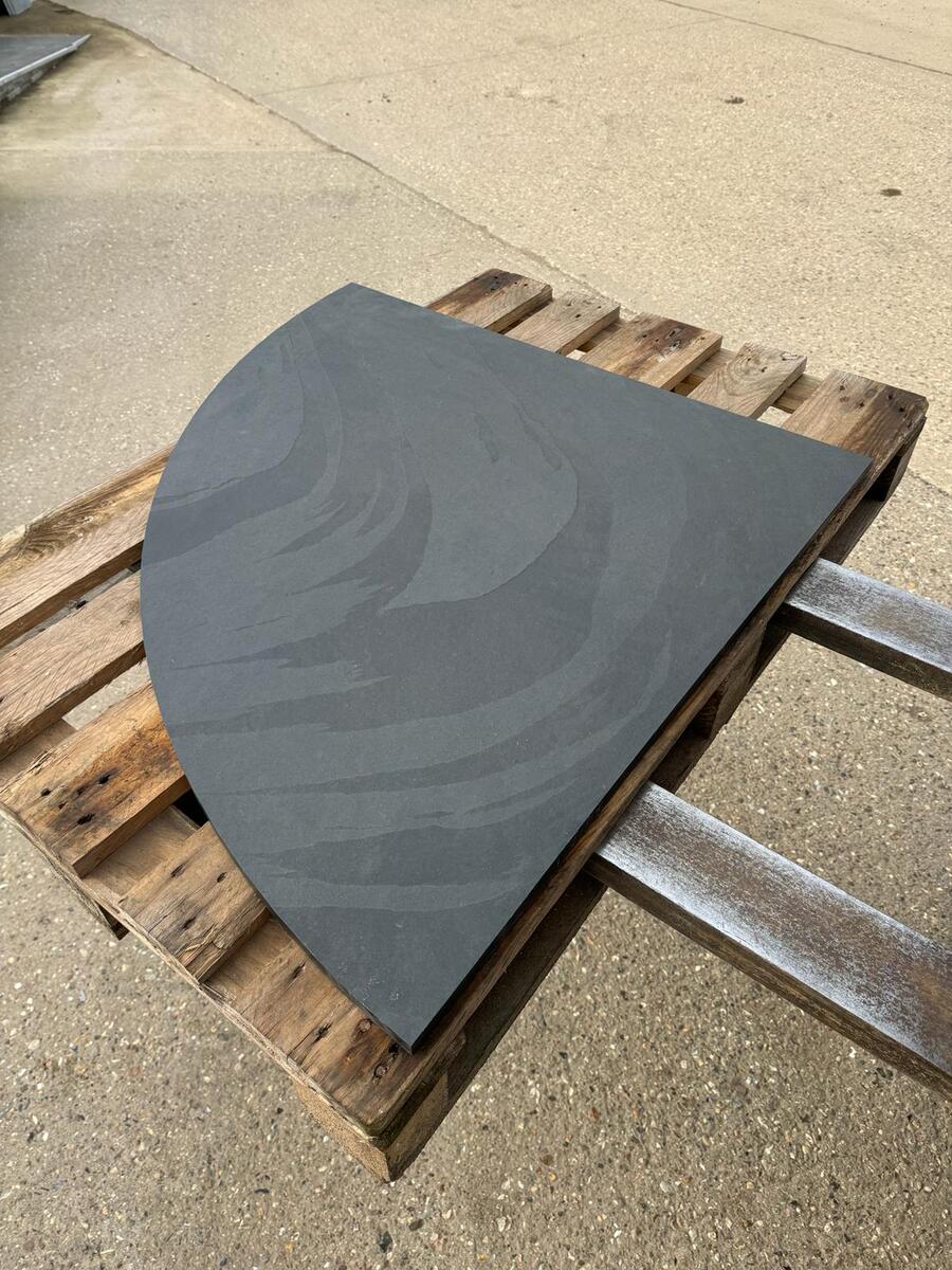 Slate Fireplace Hearth - Cut to any Shape + Any Size