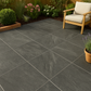 Stone Anthracite Porcelain Paving