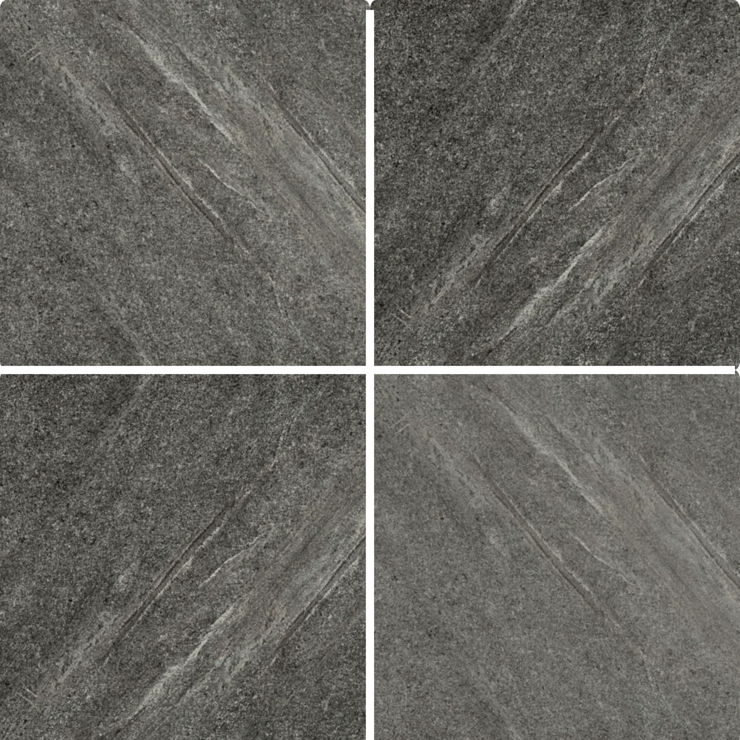 Stone Anthracite Porcelain Paving
