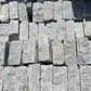 Yellow Limestone Cobble Setts - 100x100mm