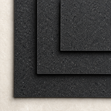 Honed Black Granite Hearth – Standard Rectangle Cut to Size