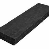 Kota Black Limestone - Rustic Dressed Steps