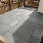 Brazilian slate paving slabs used for outdoor flooring
