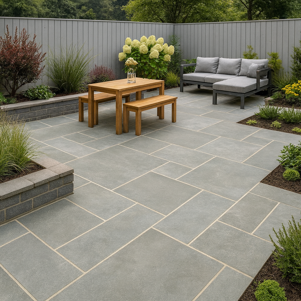 Kota Blue Limestone Paving
