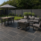 Kota Black Limestone Paving