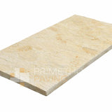 Fossil Mint Sandstone Bullnosed Steps - Rounded Front Edge