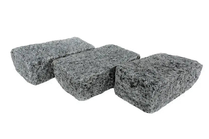 Granite Setts - White 20Cm X 10Cm / Pack Of 100 Cobbles