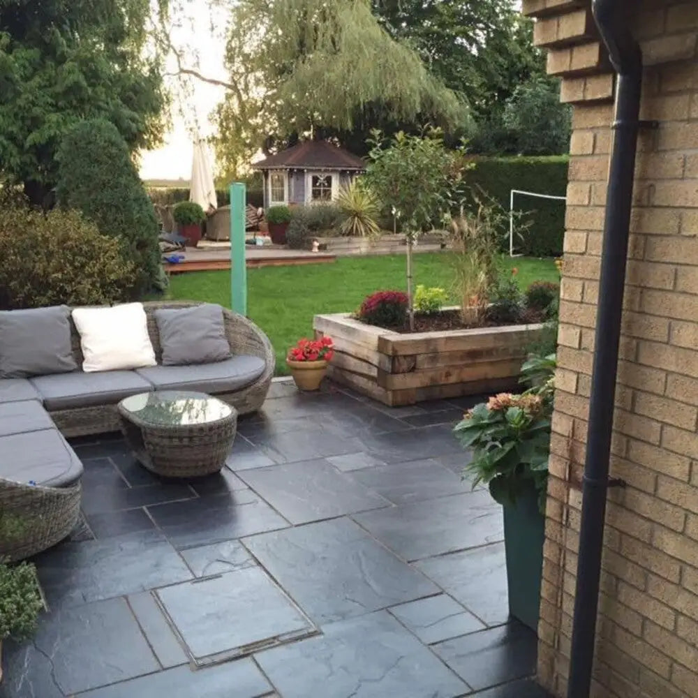 Indian Slate Paving Slabs | 2 Colours Natural Stone